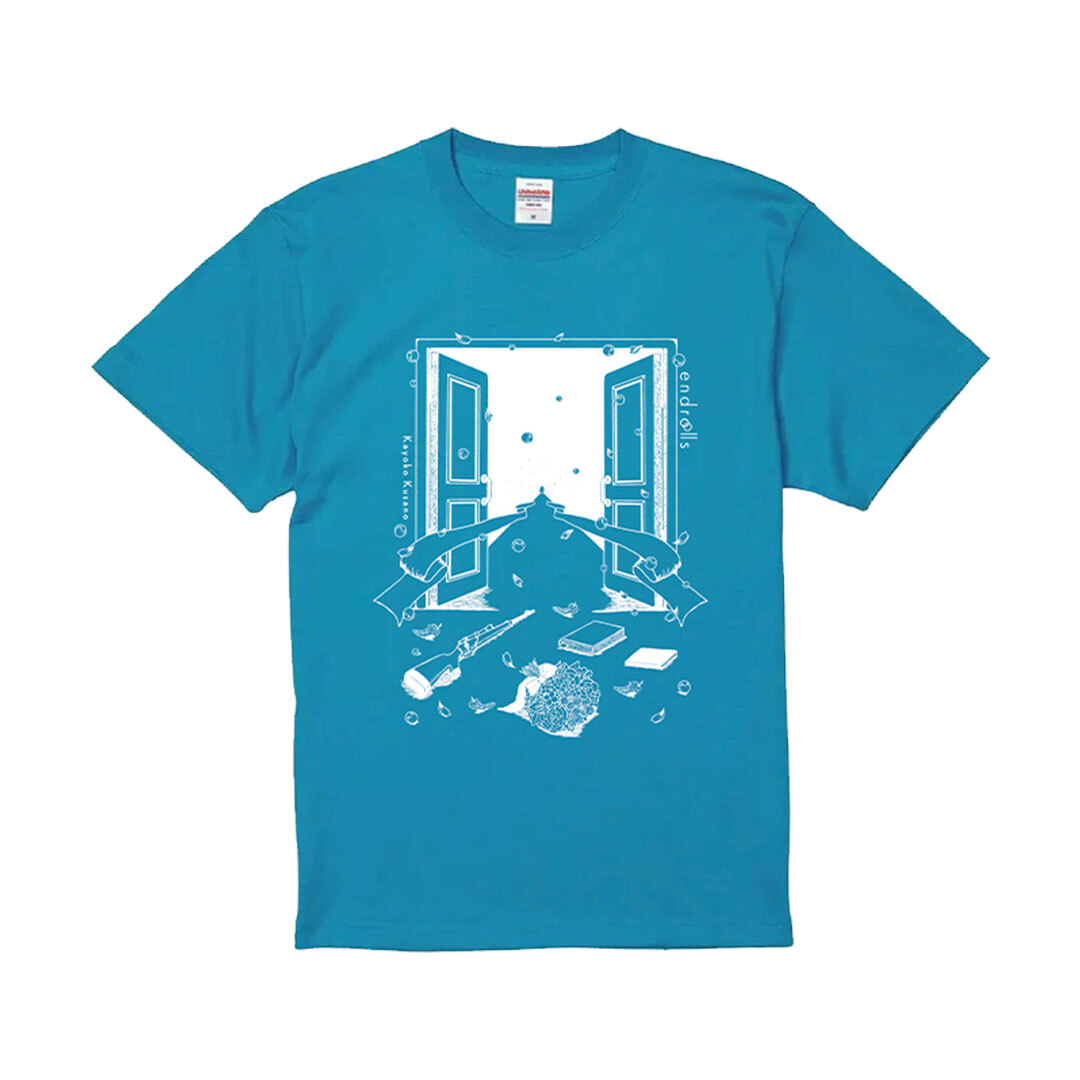 endrolls Tシャツ(ターコイズ)