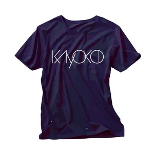 《50%OFF》KAYOKO Name Logo T-Shirts(ネイビー)