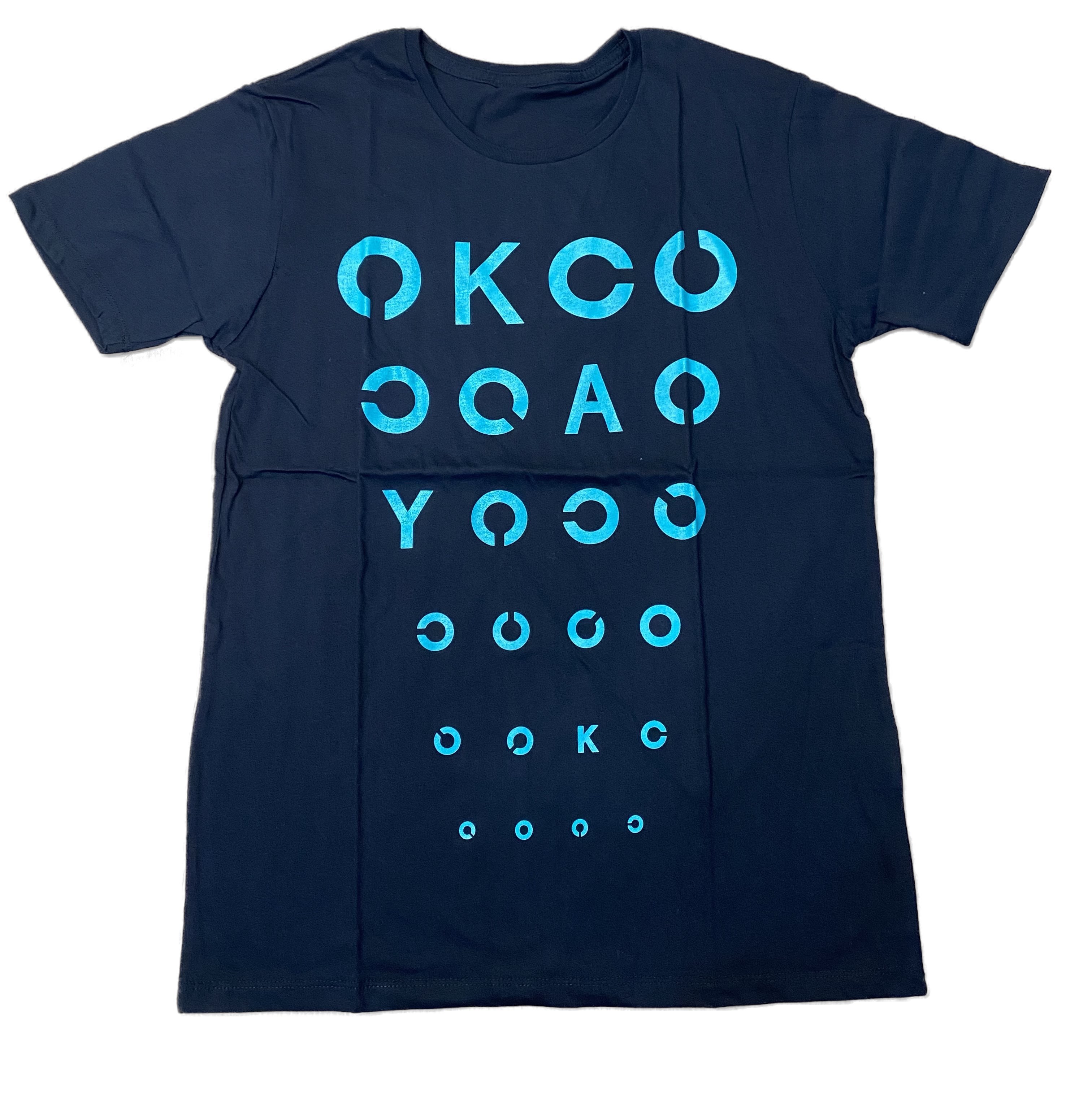 《50%OFF》視力検査 T-Shirts(ブラックグリーン)