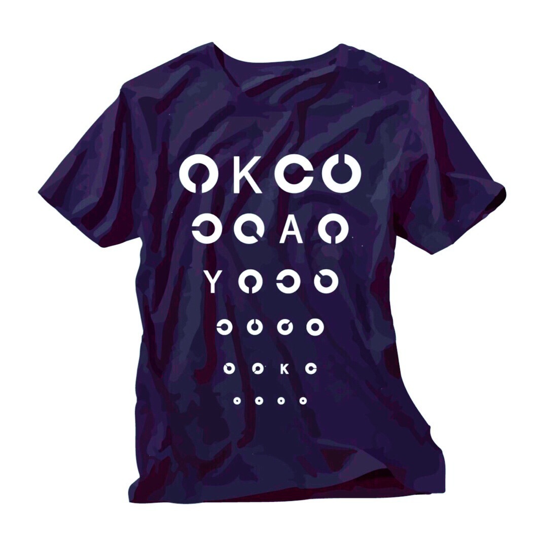 《50%OFF》視力検査 T-Shirts(ネイビー)