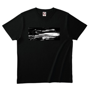 【秋月琢登 (感覚ピエロ) デザイン】Trigger Jacket T-shirt(ブラック)